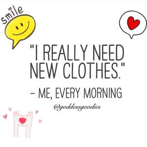 I NEED NEW CLOTHES! 😩😭😍😘